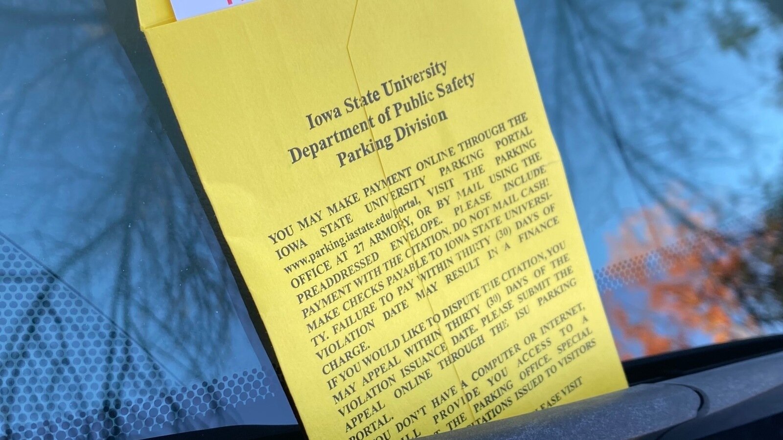 Petition · Reduce the Frequency and Cost of Parking Tickets at Iowa State University ·