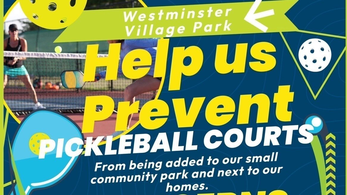 Petition · Halt the Construction of Pickleball Courts in Westminster