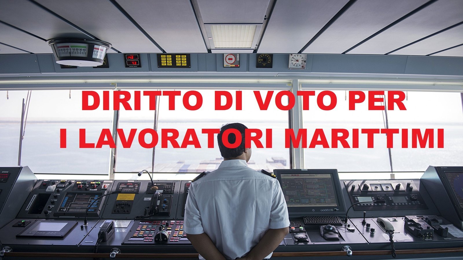 Petizione · Diritto di voto per i lavoratori marittimi italiani
