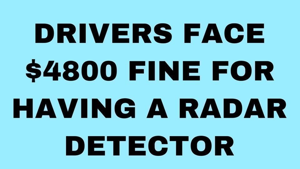 Petition · Allow Western Australians to continue using radar detectors