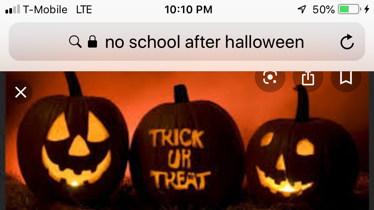 Petition · No school on Halloween ·