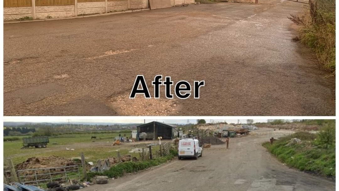 Petition · Allowed to stay on land to the west side of clayton lane