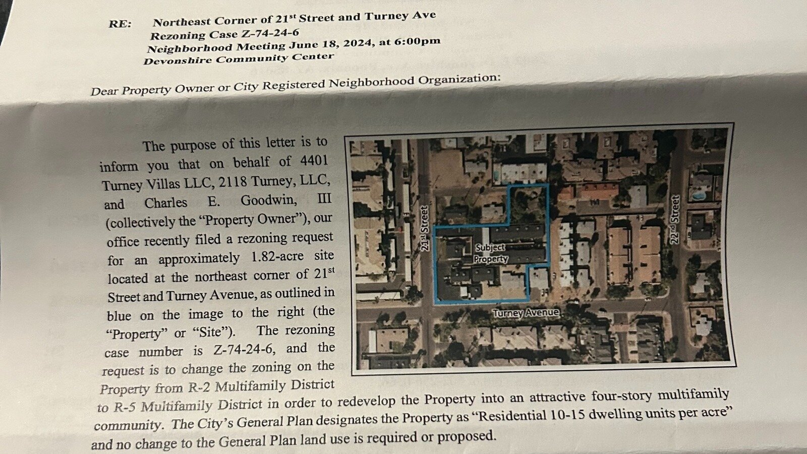 Petition · Petition to Block Zoning Density Increase from Low to High
