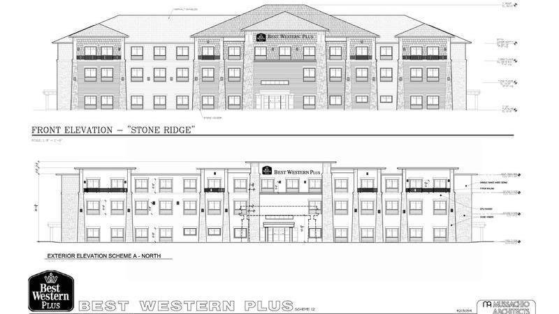 Peion Town Of Urbana Zoning Board Eals Rove The Flat Roof Proposed For The New Best Western Plus Hotel In Hammondsport Ny