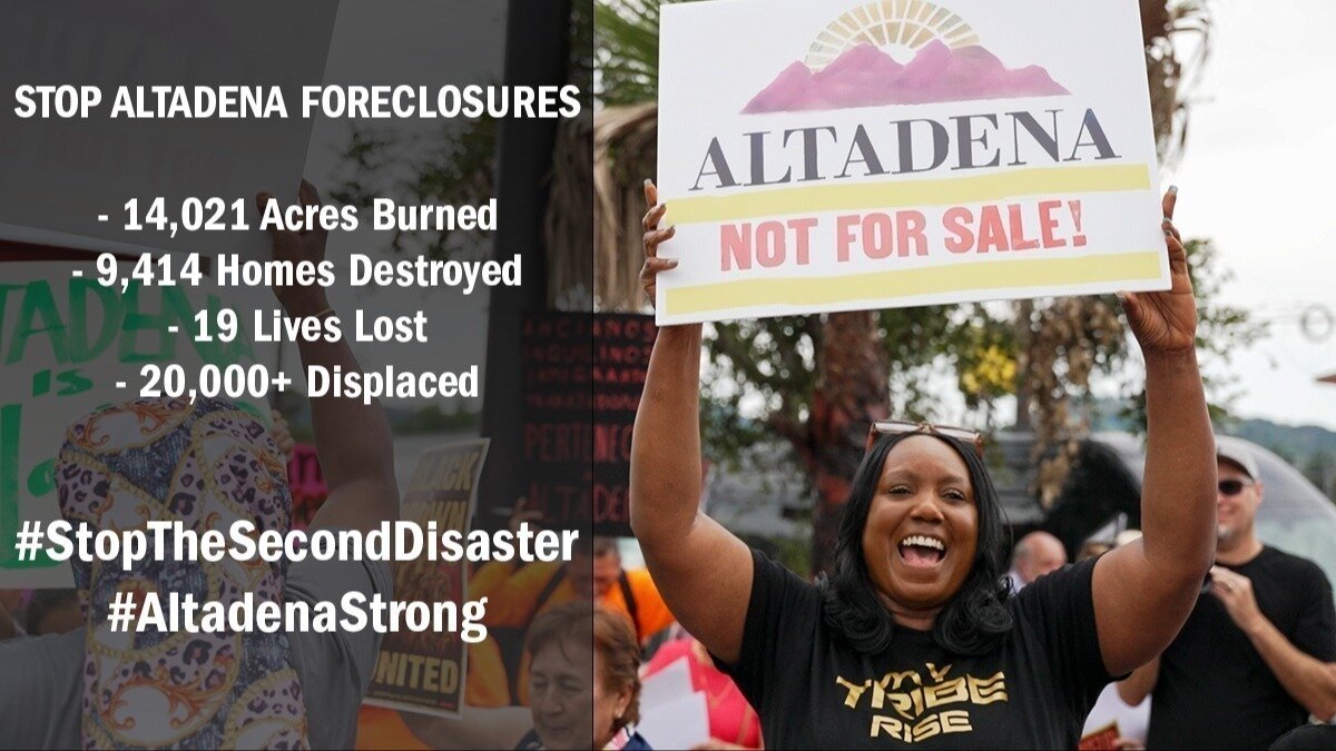 Petition · Protect Altadena Families. Stop the Second Disaster ...