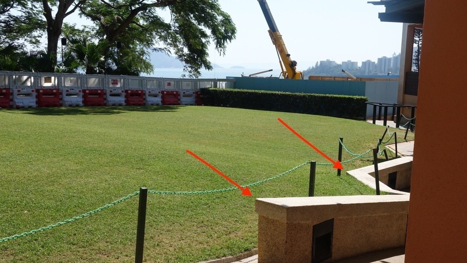 Petition · Cover cement slab at HK Tai Tam American Club ·