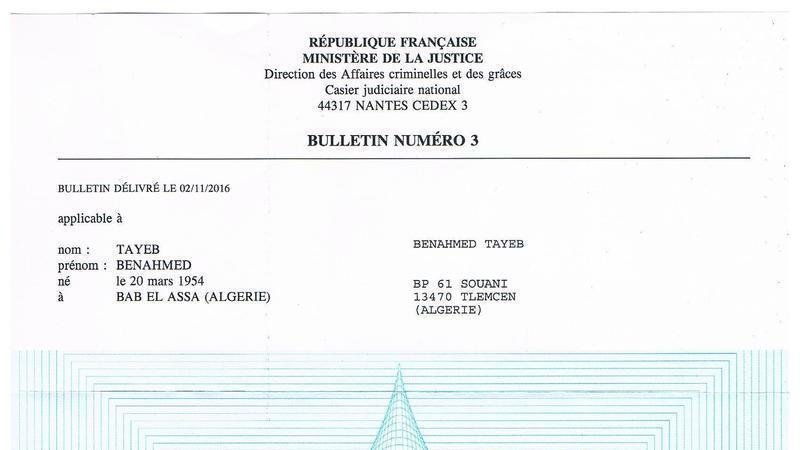 Formulaire Les Algériens Nés Avant 1962 Pdf