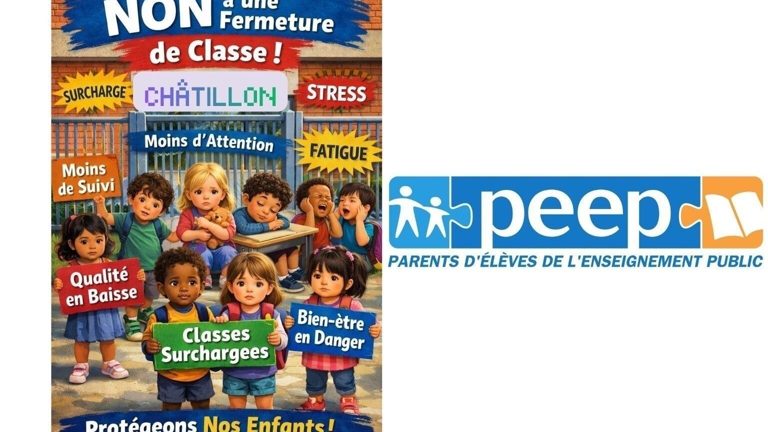 Petition · Pétition – Pour nos écoles à Châtillon : stop aux fermetures ...