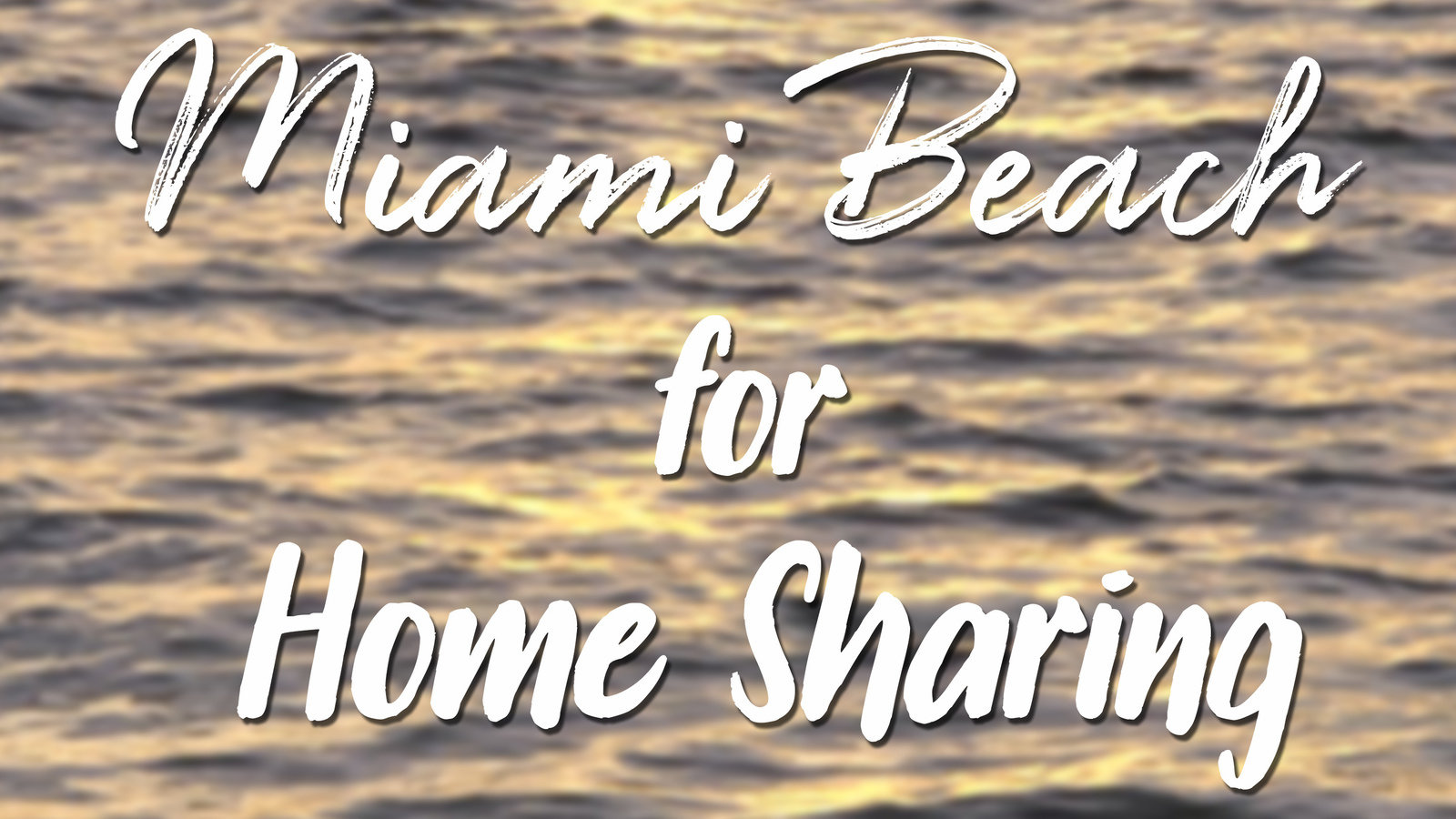 Petition · Reinstate the Right to ShortTerm Rent Property on Miami