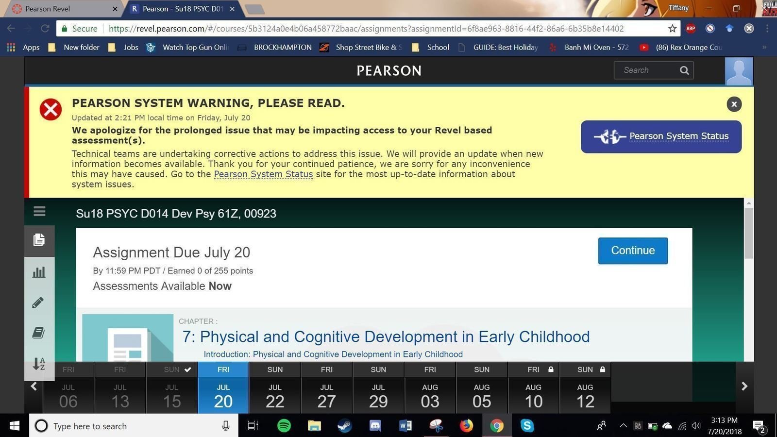 Petition · Pearson REVEL Online Textbook Failure ·