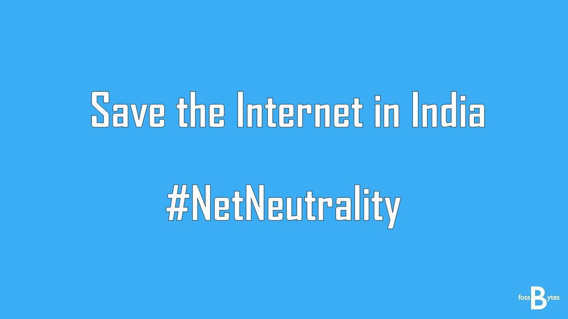 Petition · Promise to uphold net neutrality in India - India · Change.org