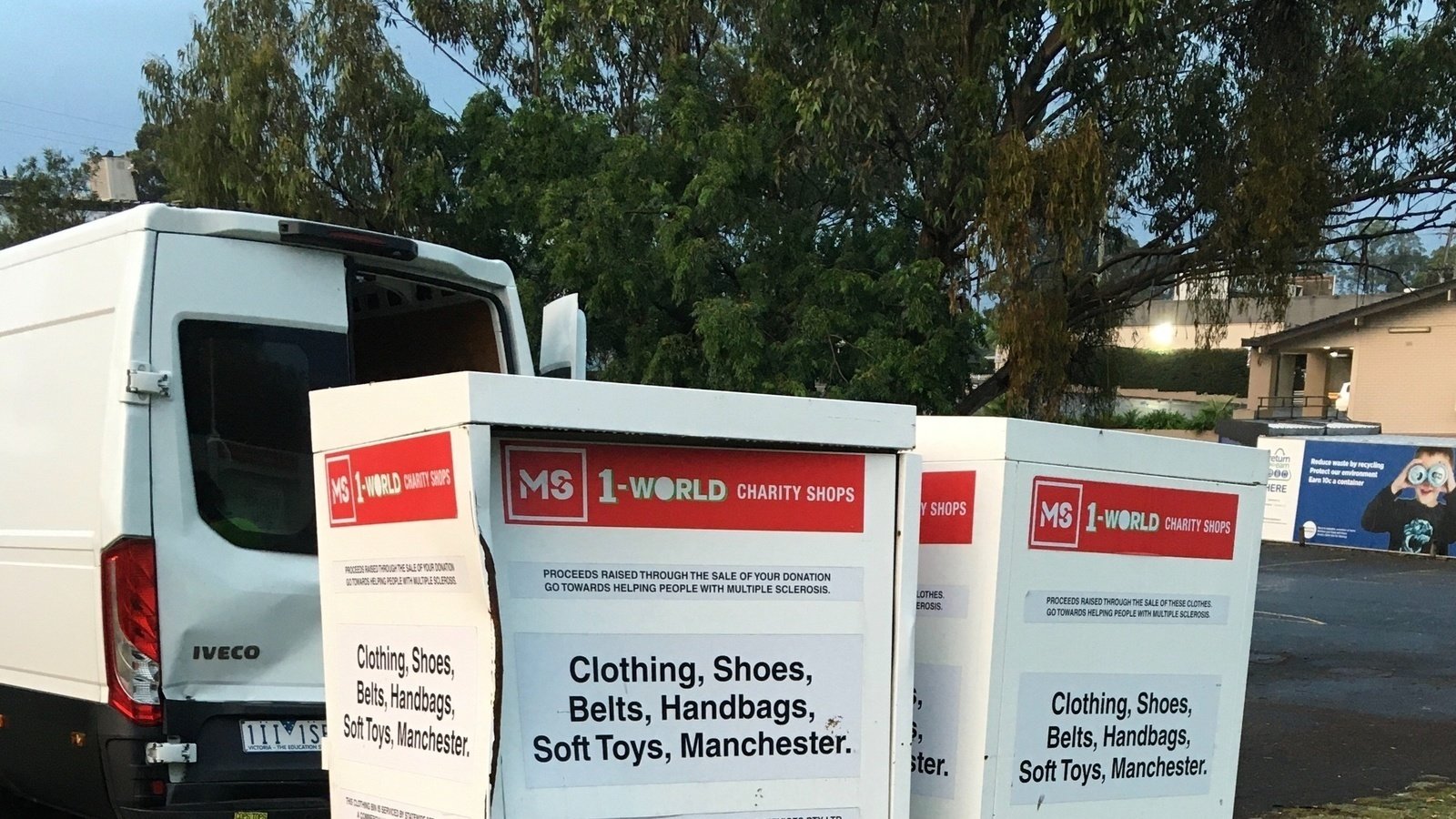 Petition · Removal of “Charity Donation Bins” Penrith, Australia