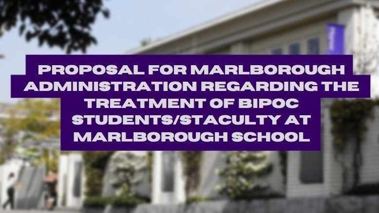 Petition · Proposal for Marlborough Administration ...