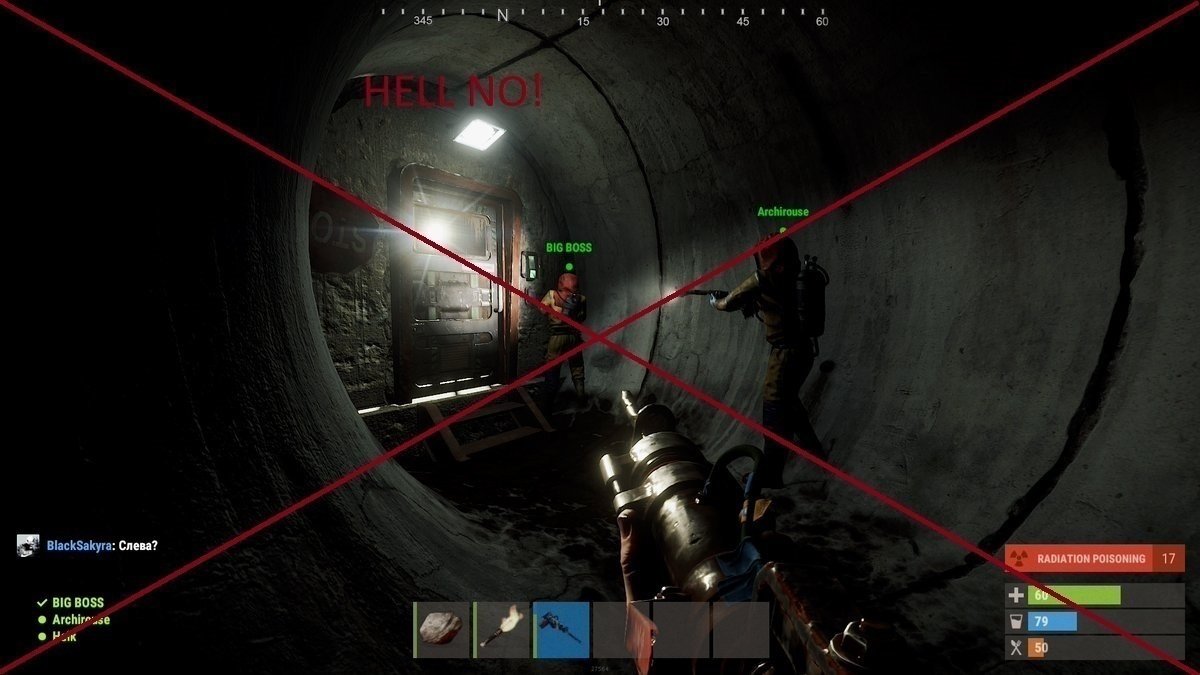 Rust Compass Bar Petition · Make Rust more realistic and survival (No friendly party, no ...