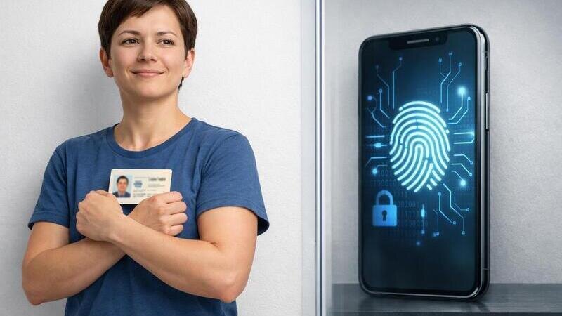 Lehnen Sie die digitale ID und E-Wallet ab
