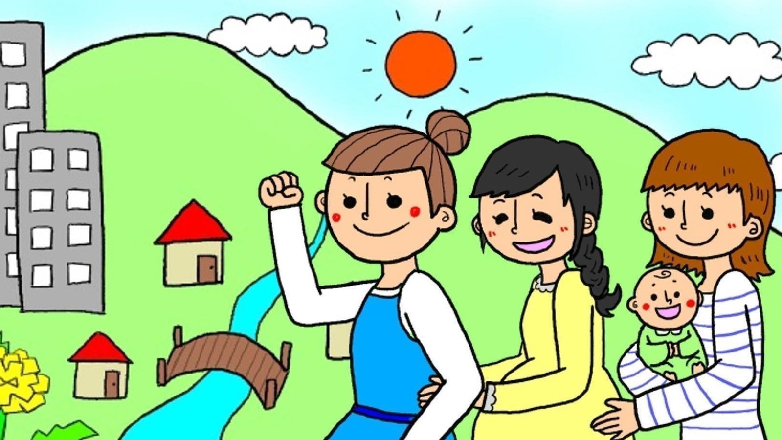 キャンペーン · 不安を抱えるママや家族のためにオンラインを活用した妊娠出産育児支援を！ ·