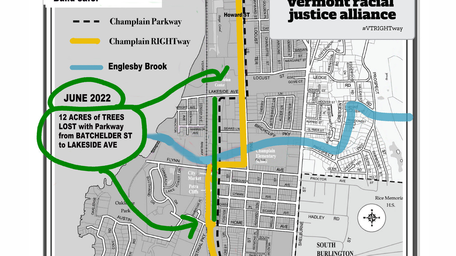 Petition · STOP the construction of the Champlain Parkway! United