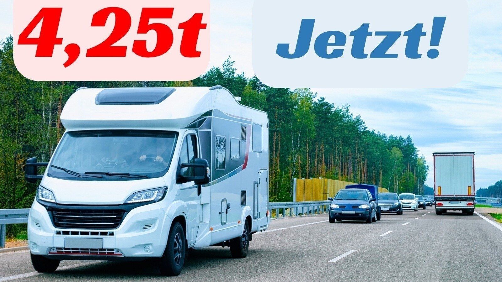 4 25 Tonnen Fhrerschein Fr Wohnmobilisten In Aussicht
