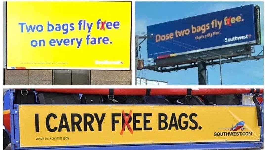 Petition · Urge Southwest Airlines to Continue No-Charge for Bags
