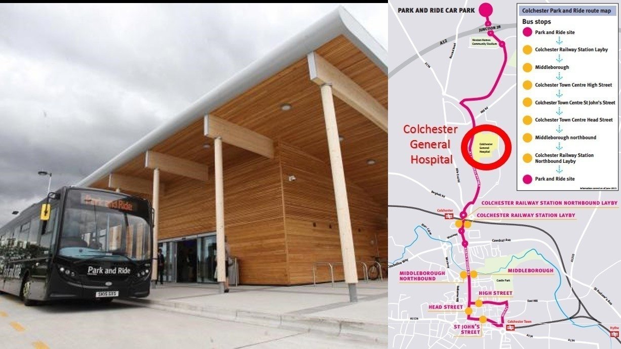 Petition · Give us Park & Ride stops at Colchester General Hospital