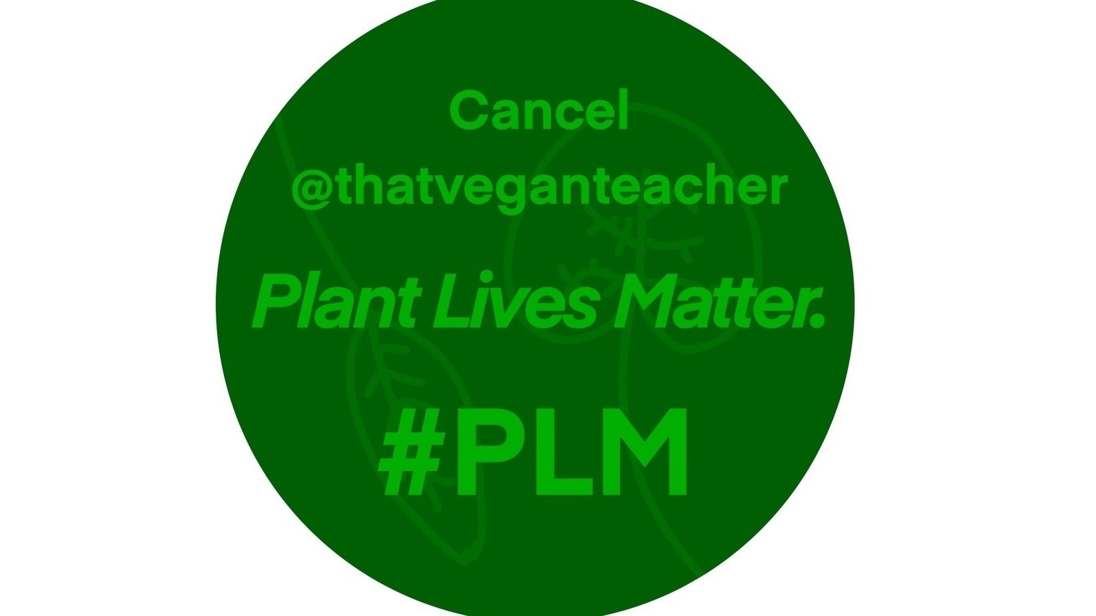 Petition · Cancel thatveganteacher Norway ·