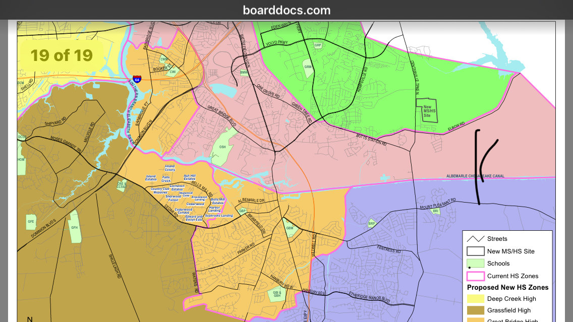 Petition · Deny the movement of 300 Grassfield High School students to Great Bridge High