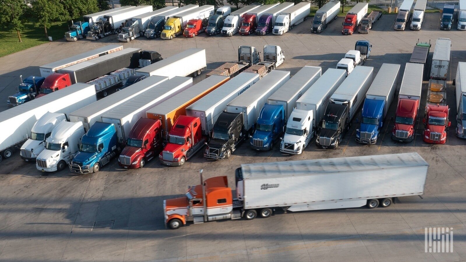 Petition · Establish Designated Parking Areas for Semi Trucks in