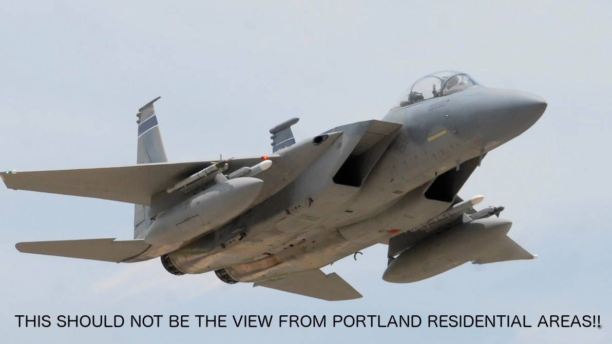 Jets Flying Over California Today