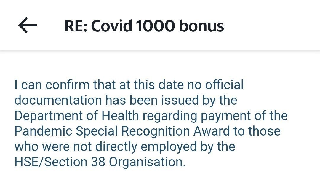 Petition · Covid 1000 bonus for careers/healthcare workers and