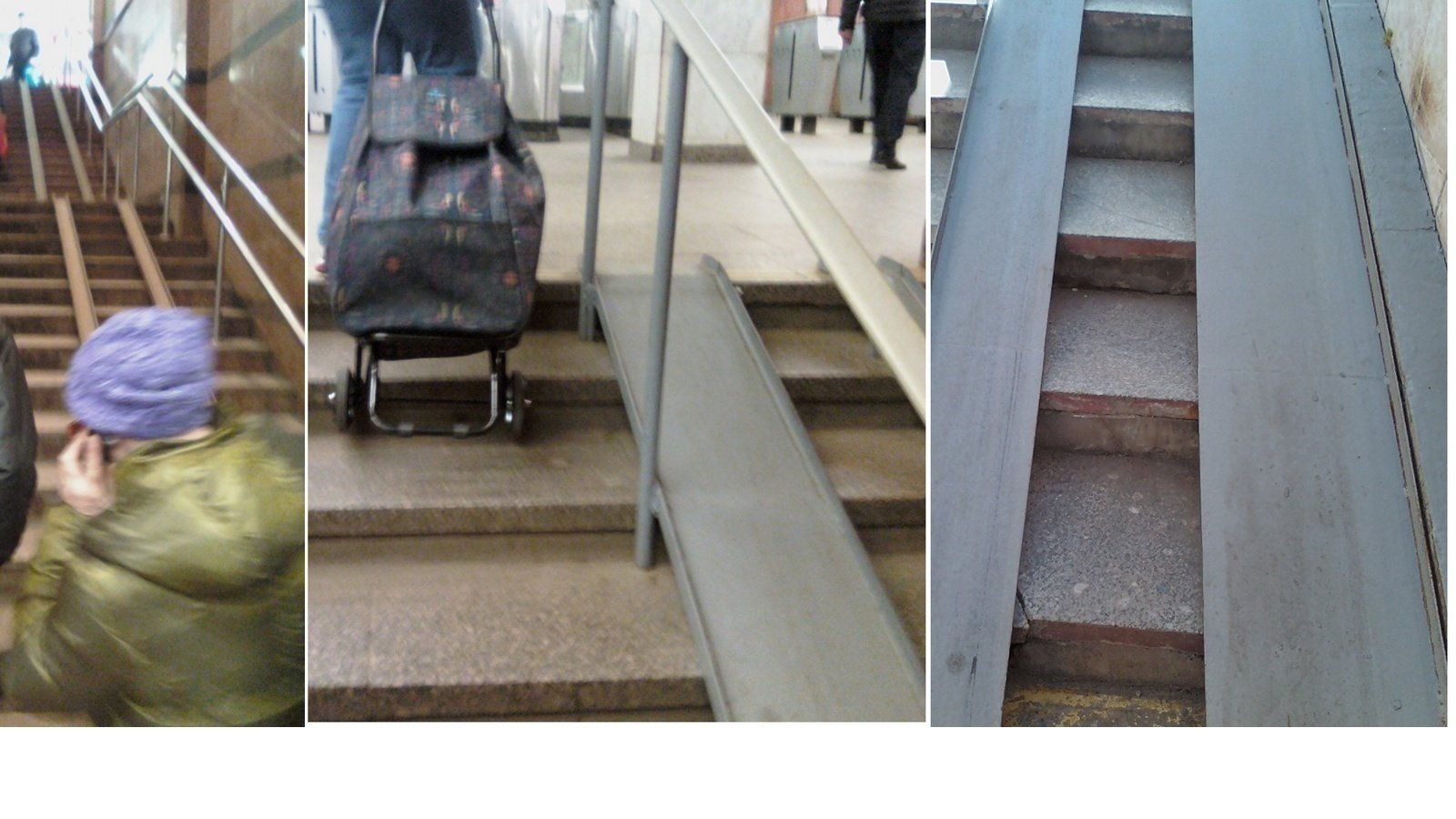 Петиция · Пандусы на лестницах в метро и подземных переходах не для ...