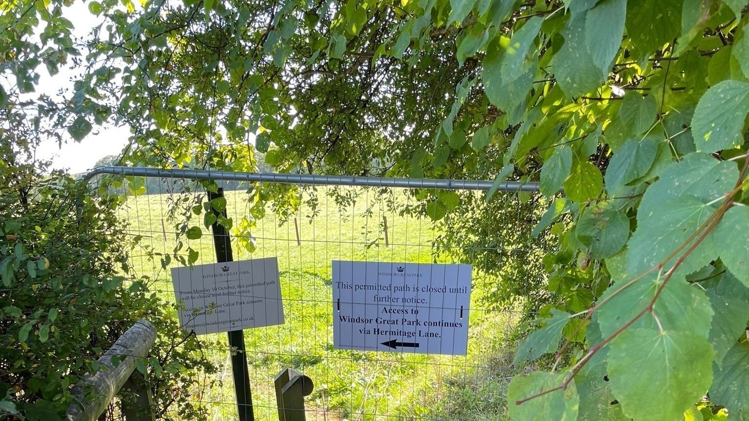 Petition · Stop the closure by The Crown Estate of path on Winkfield