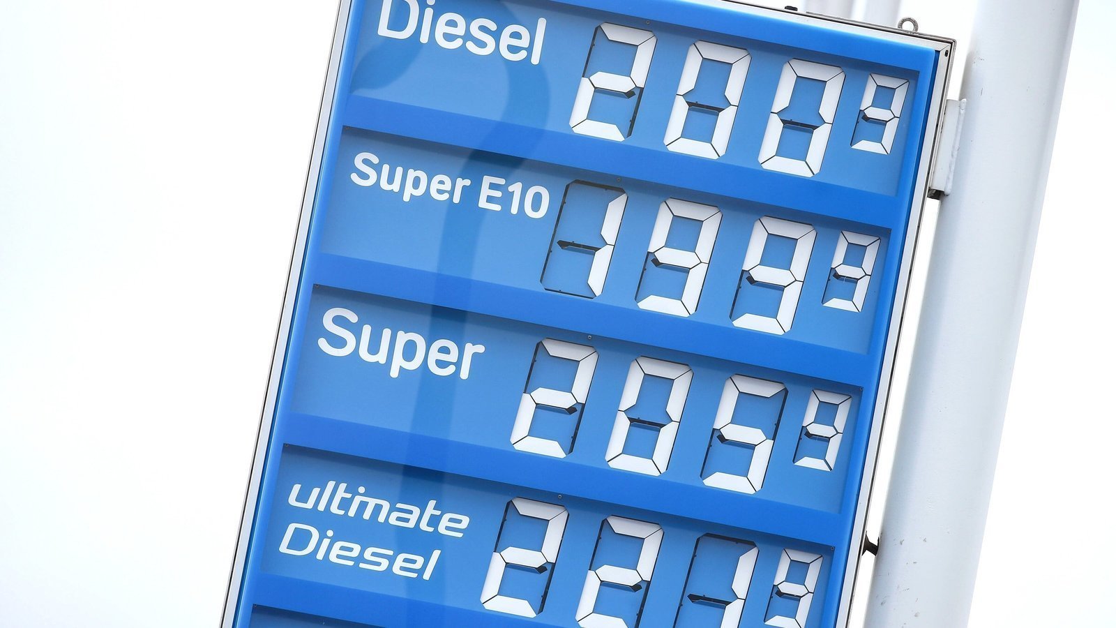 Petition · Die Benzinpreise schießen ins