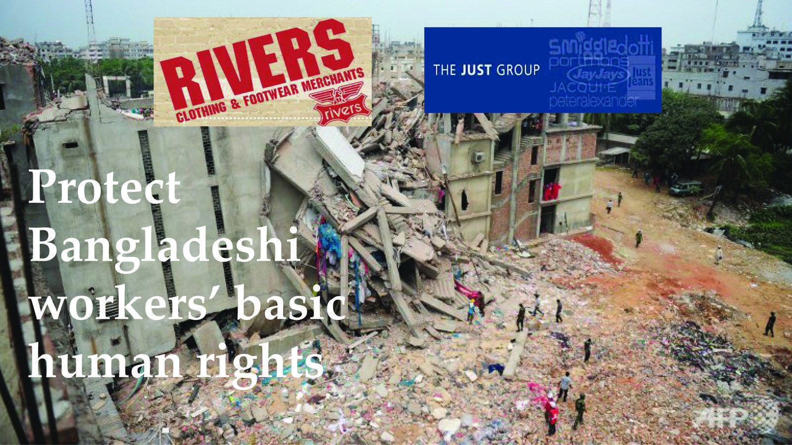 Petition · Rivers and the Just Group: Stop Ignoring Workers' Basic ...