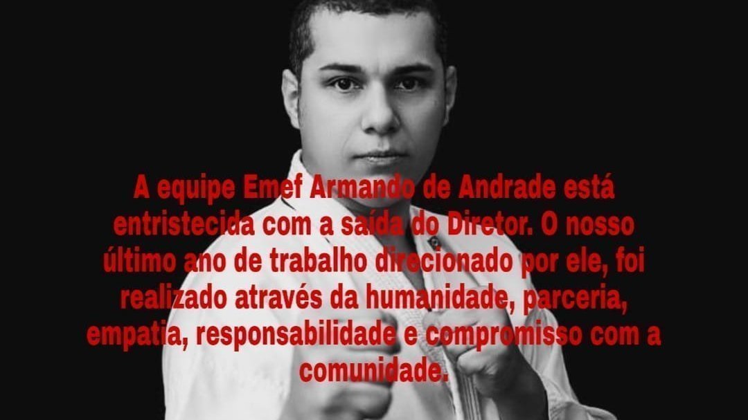 Abaixo-assinado · EMEF Armando de Andrade precisa do Ricardo diretor ...