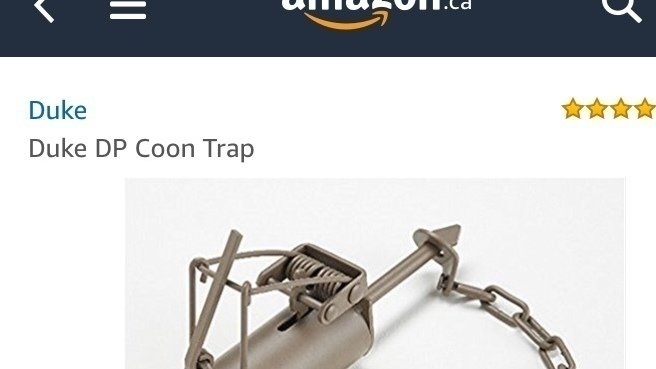 Petition · AMAZON (.com & .ca) ARE SELLING INHUMANE RACCOON TRAPS