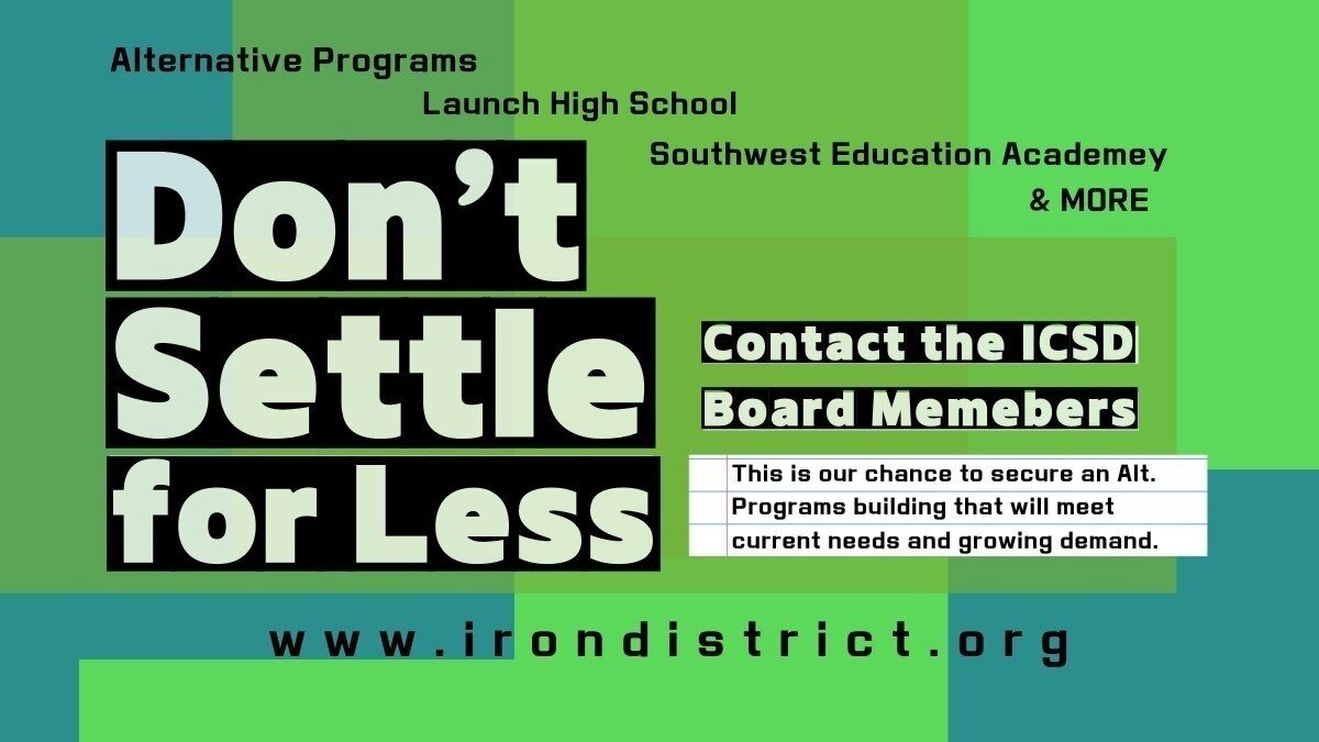 Petition · Support a Permanent Home for Alternative Programs - Cedar ...