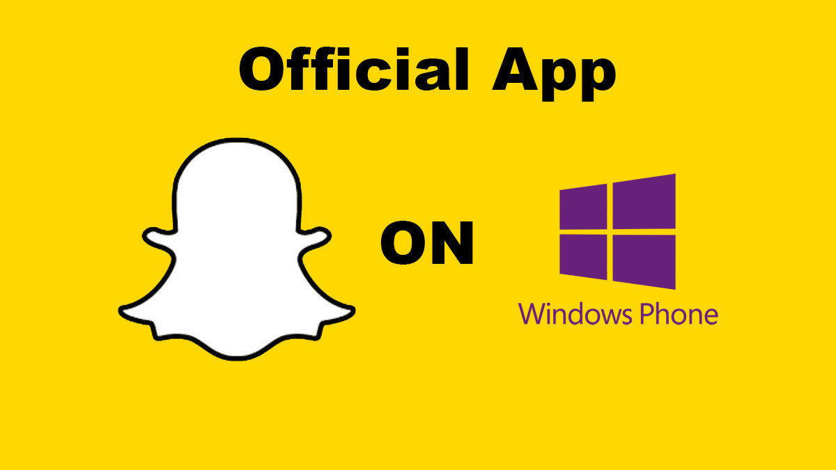 Petition · Release the official Snapchat app on Windows Phones