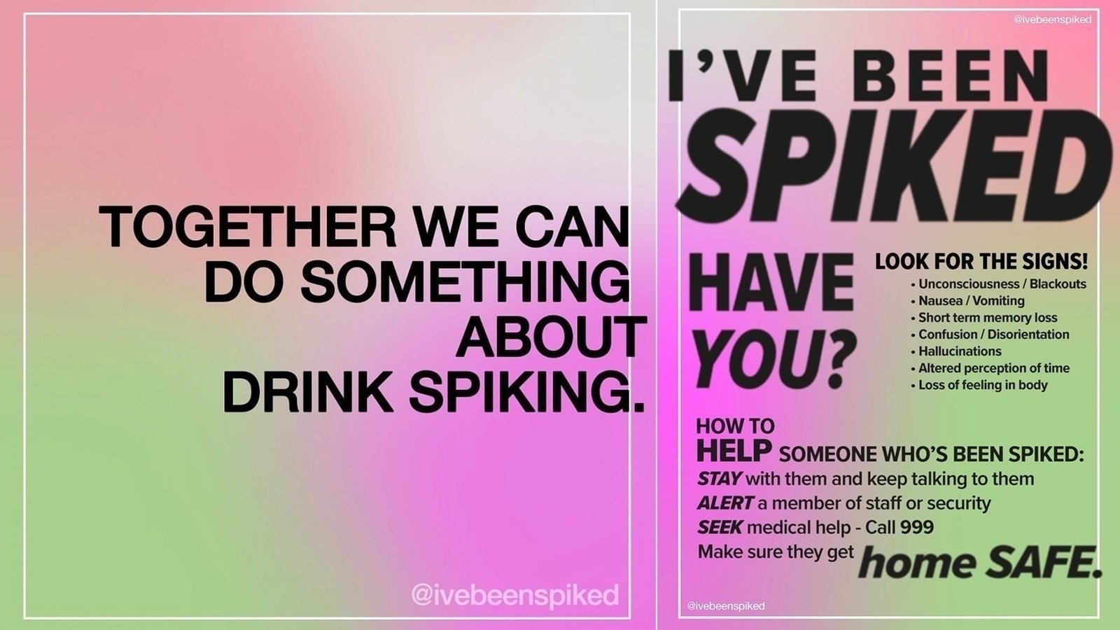 Petition · Urgent Review Into Drink Spiking In The UK United Kingdom