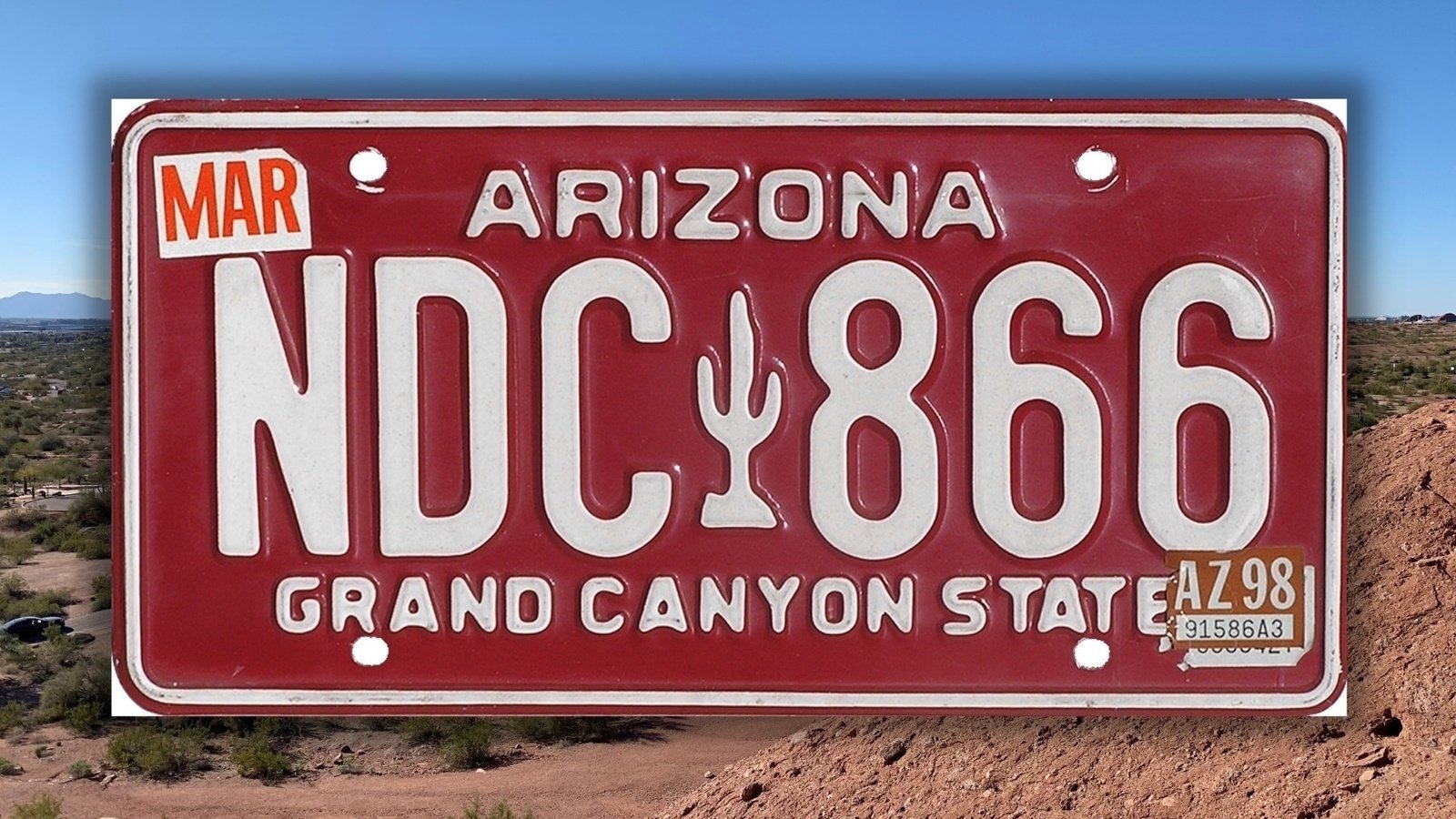 Petition · Revive Arizona's classic maroon license plates ·