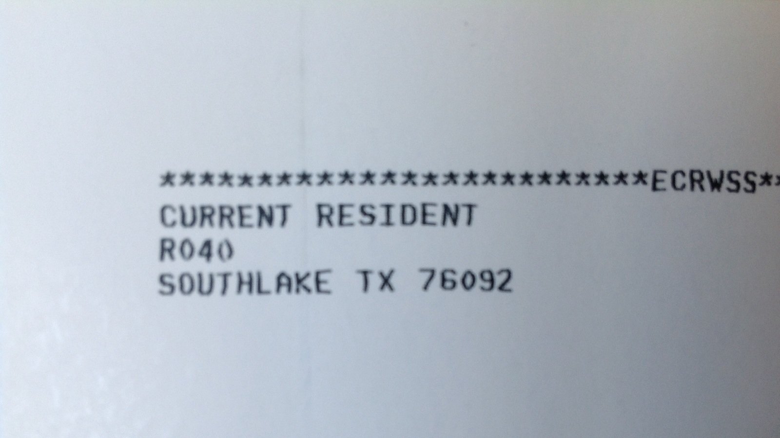 Petition · Remove "Current Resident" from mail address United States