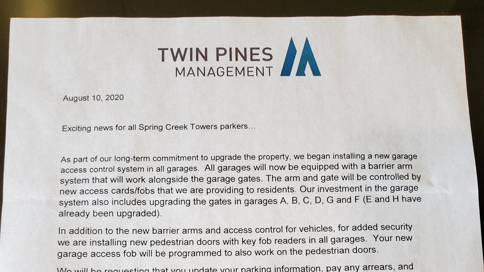 Petition · SPRING CREEK PARKING GARAGE CHANGES - United States · Change.org