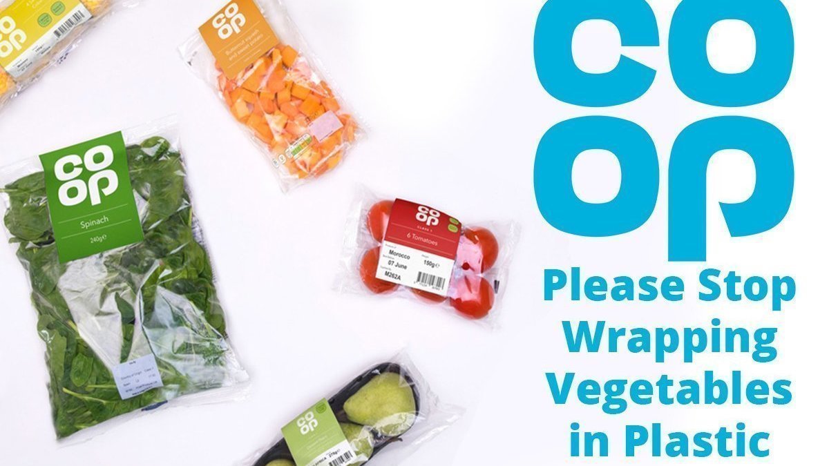 Petition · Ask Coop to stop wrapping their Vegetables in Plastic