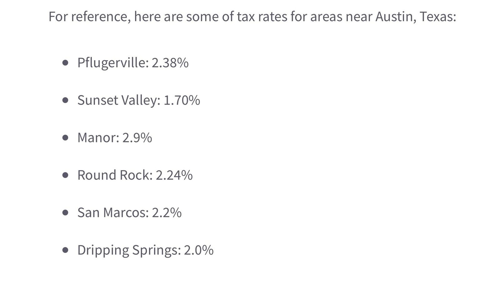 Petition · Lower Property Taxes in Manor TX or demand for more