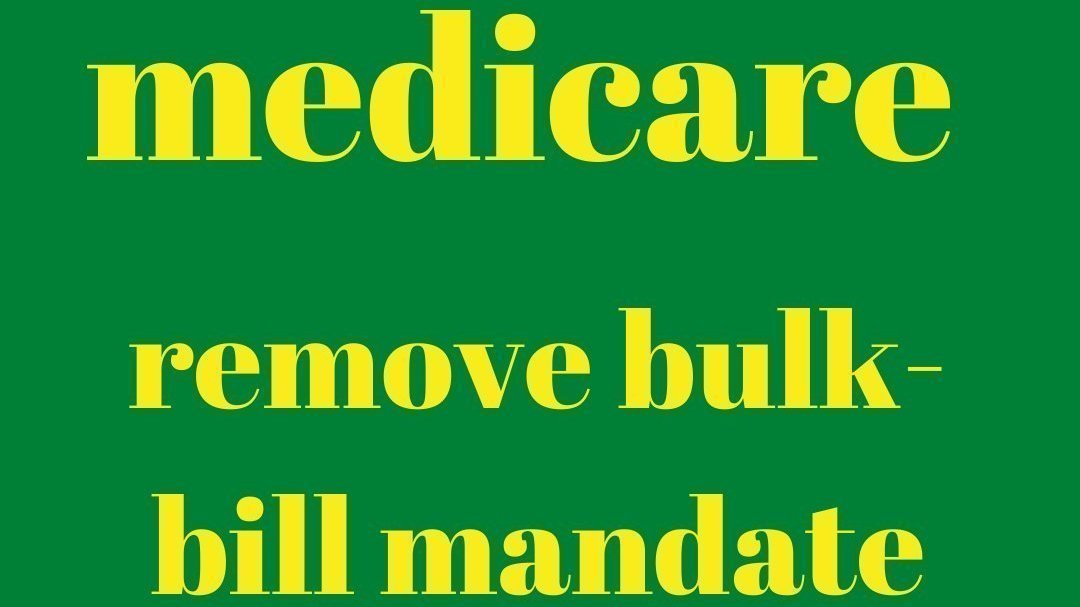 Petition Remove Mandated Bulk billing From COVID 19 Telehealth Item