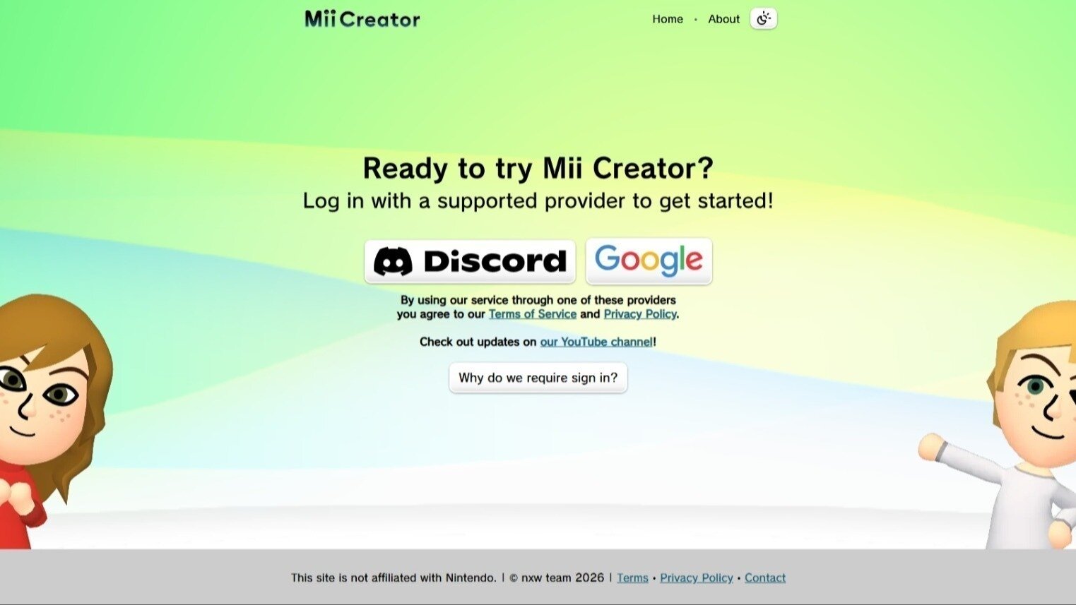 Petition · Bring back guest mode in Kat21's Mii Creator - Canada