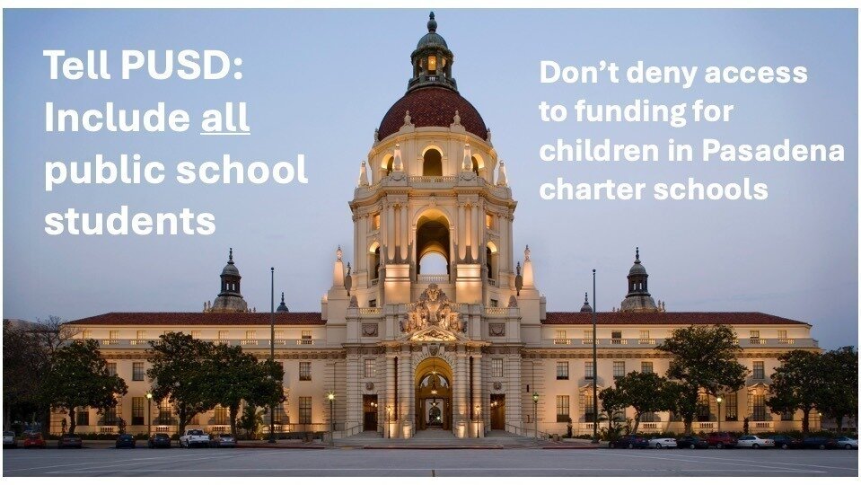 Petition · Include all public school students in PUSD's Parcel Tax and