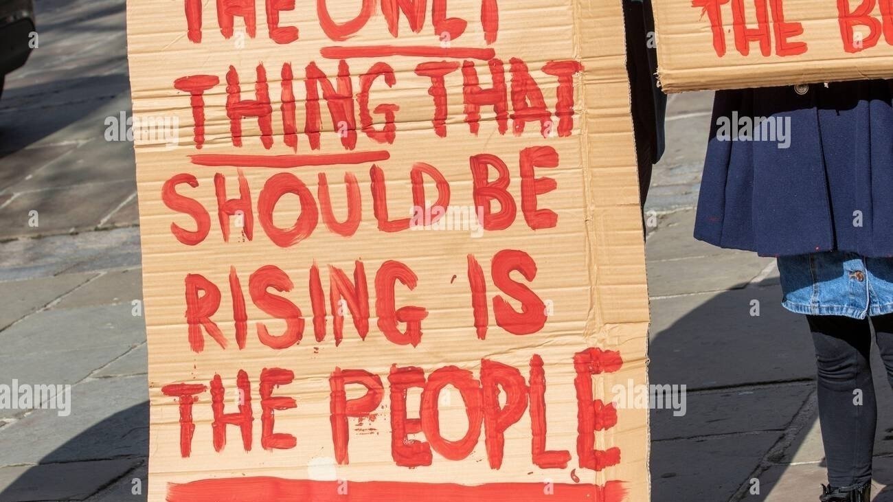 Petition · Lower The Cost Of Living ·