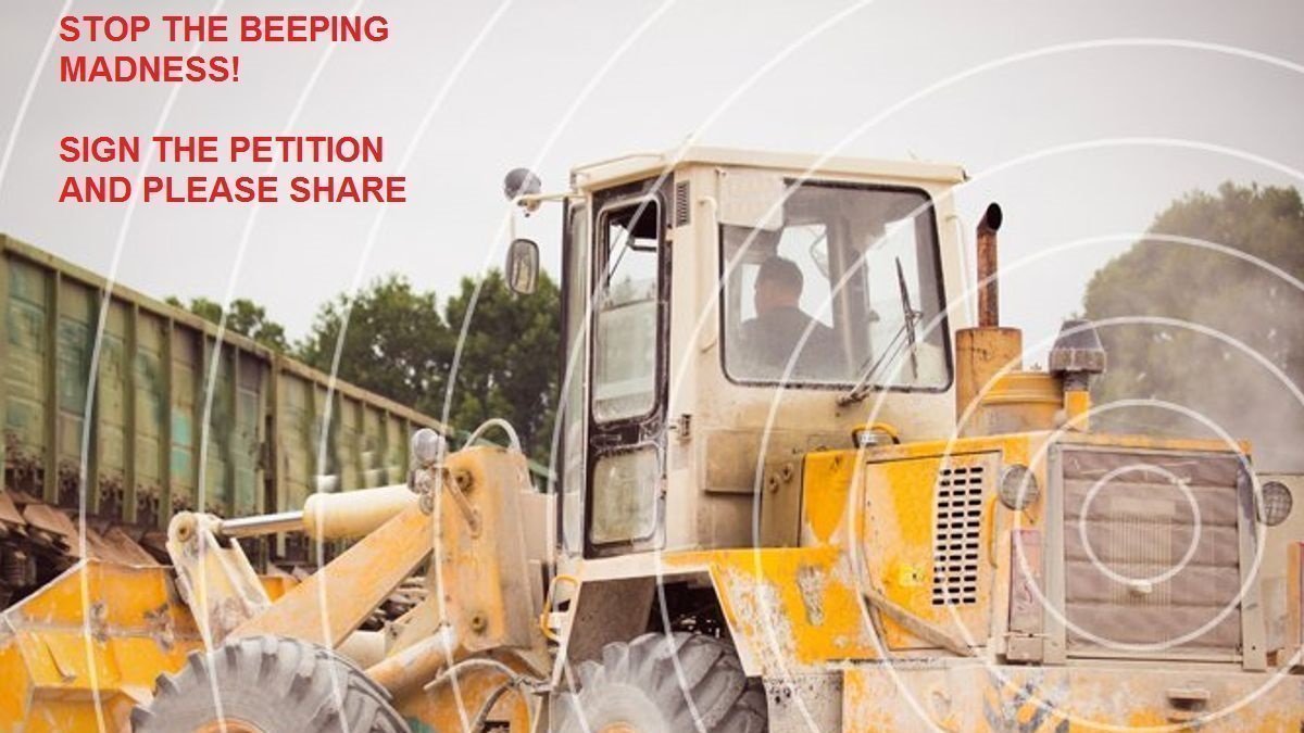 Petition · Stop the Back UP Beeping construction truck Madness (MTL