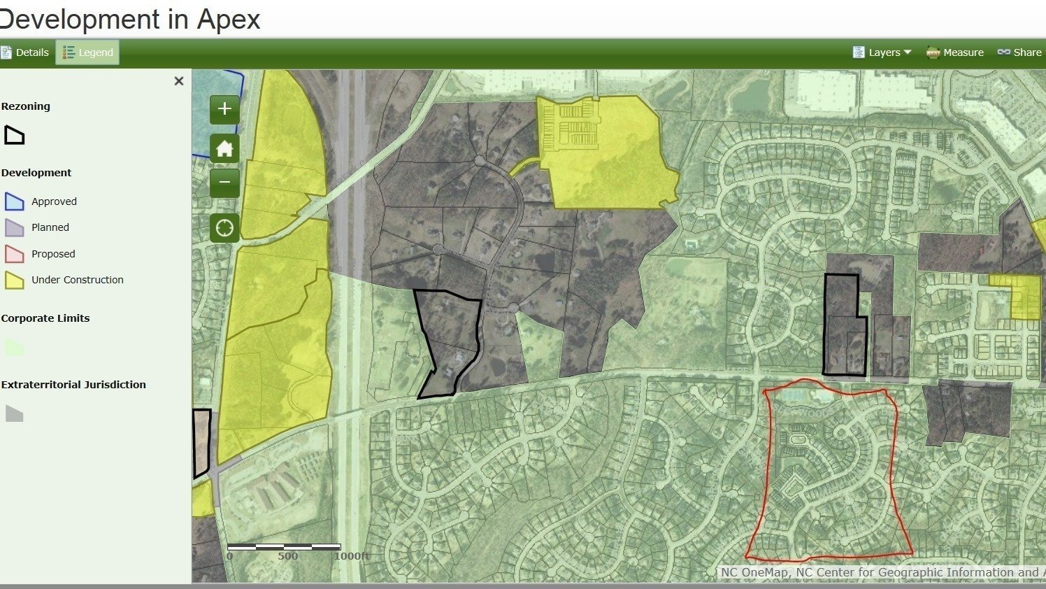 Petition · APEX, NC Olive Chapel REZONING Apex, United States