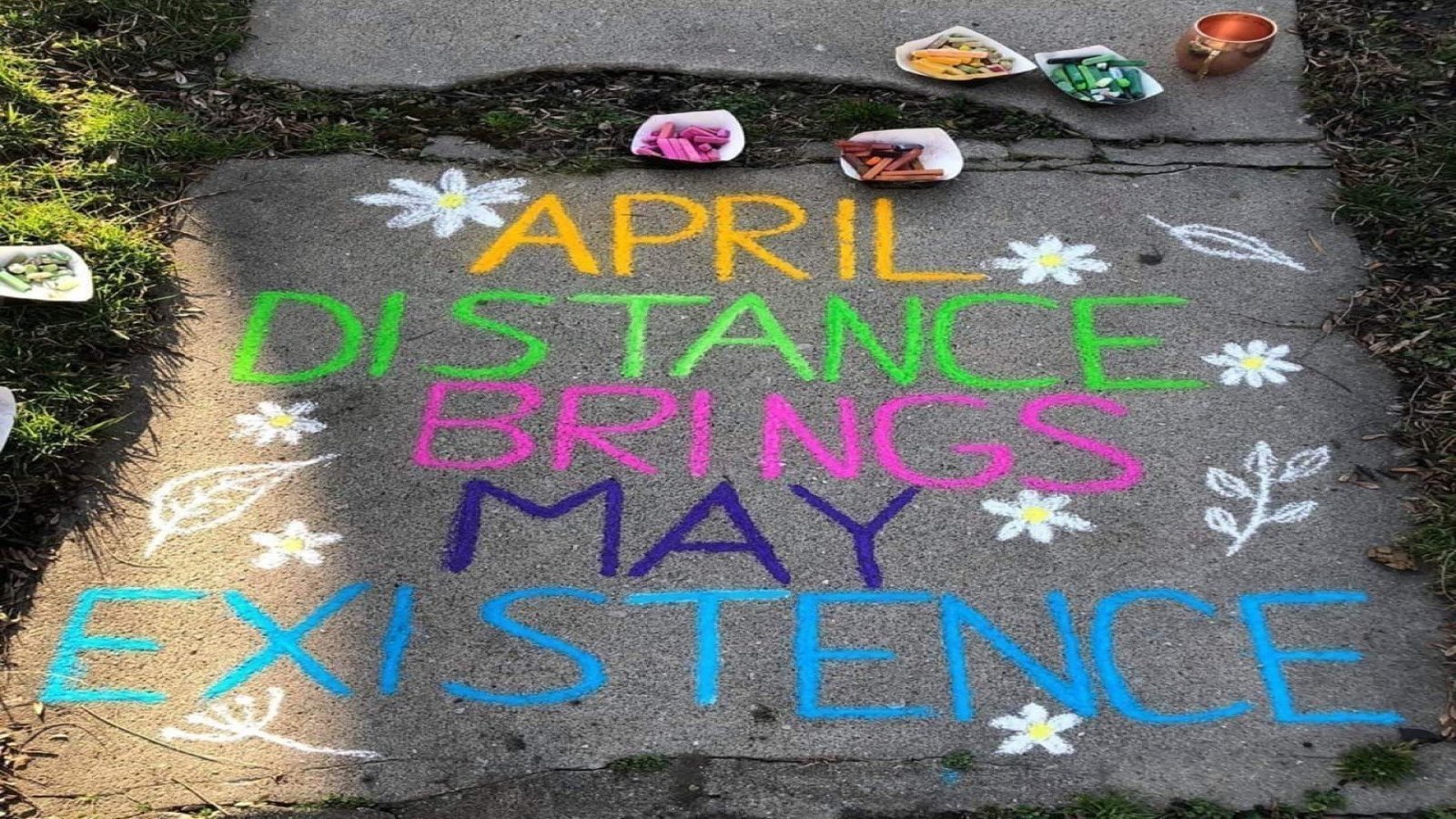Petition update &middot; Beautiful Chalk Artwork - Thank you, Hannah ...
